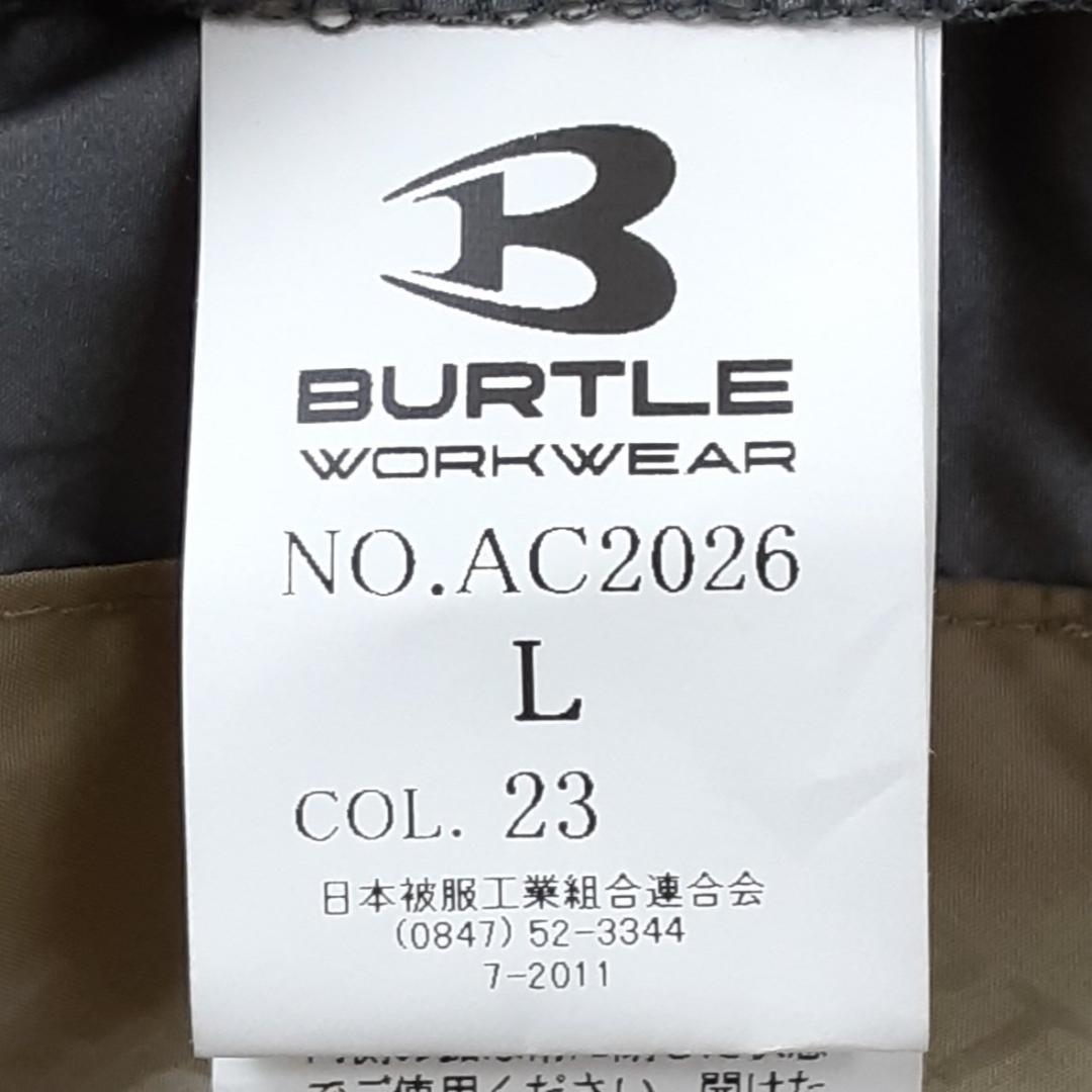 美品◎BURTLE バートル 半袖空調服 ベージュ サイドファンタイプ 冷却