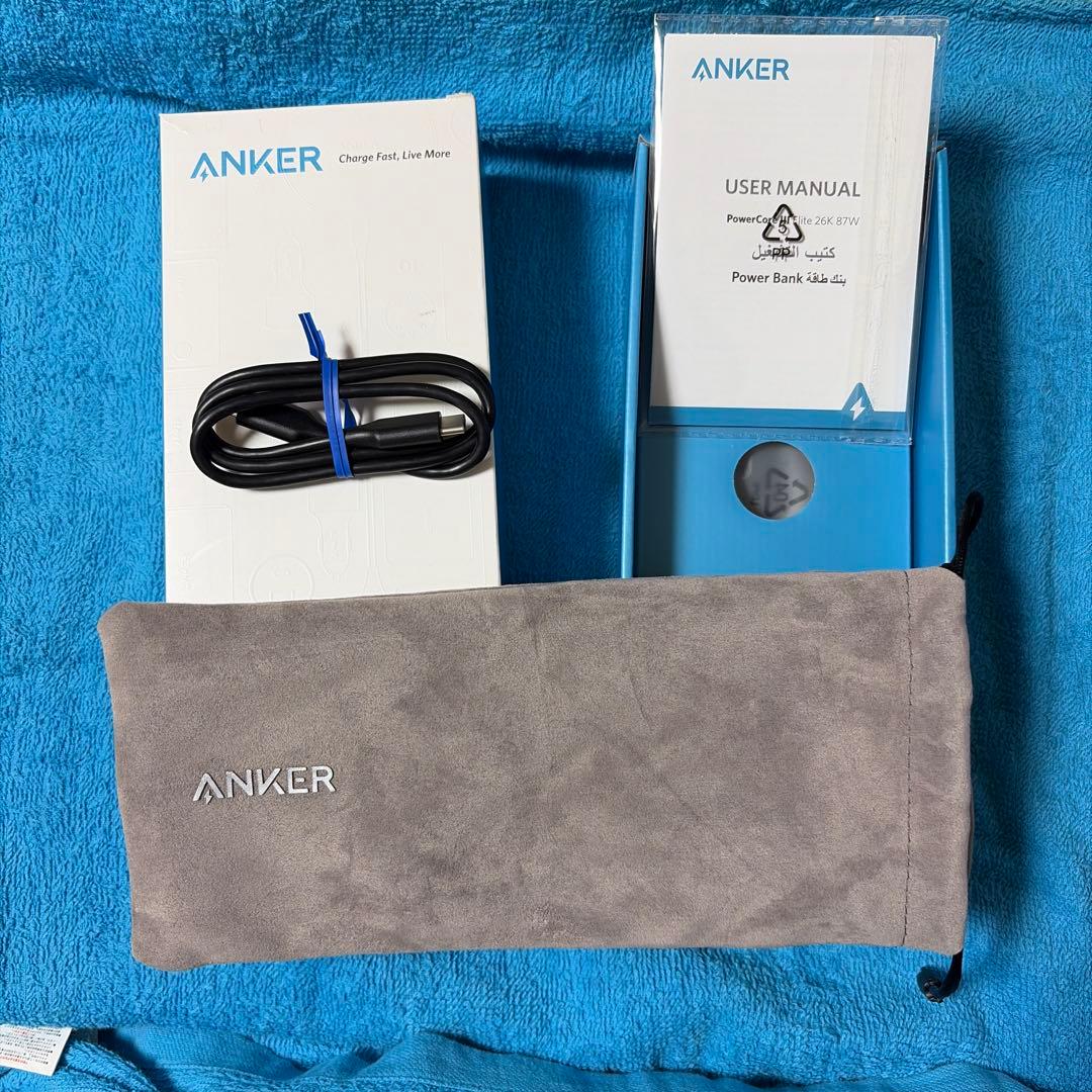 スマホアクセサリー ANKER PowerCore III Elite 87W 25600mAh