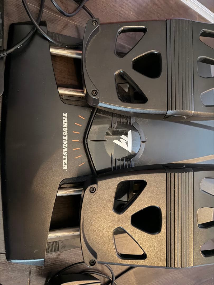 PC用ゲームコントローラー・コンバーター THRUSTMASTER WARTHOG + Rudder Pedal