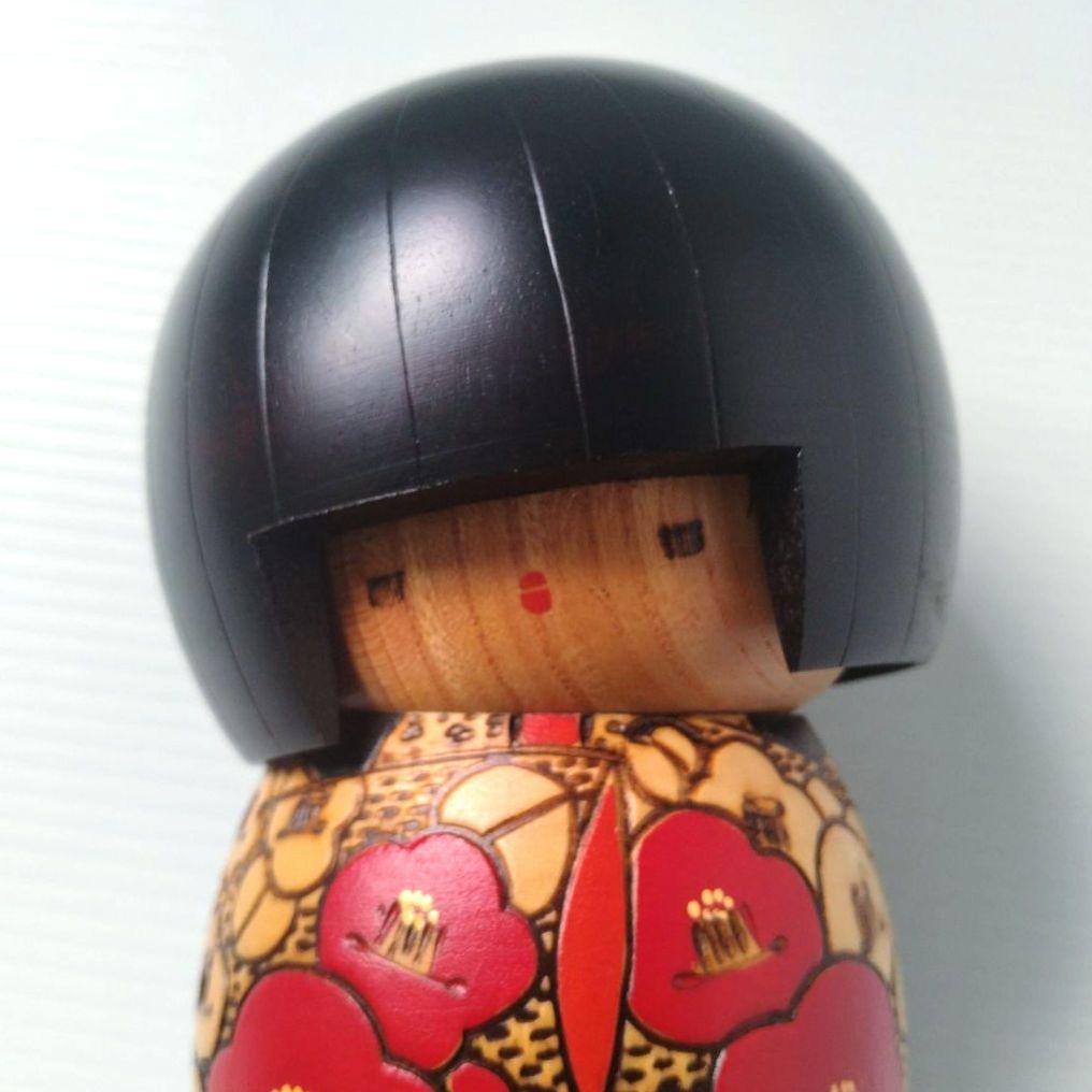 創作こけし 高見沢一夫 かずを かずをこけし アンティーク 昭和レトロ こけし