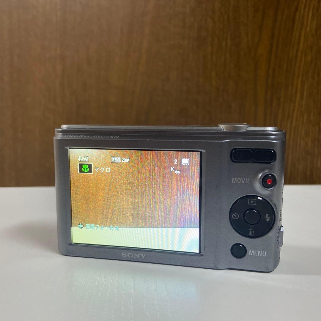 動作品 SONY サイバーショット DSC-W810 コンデジ デジカメ