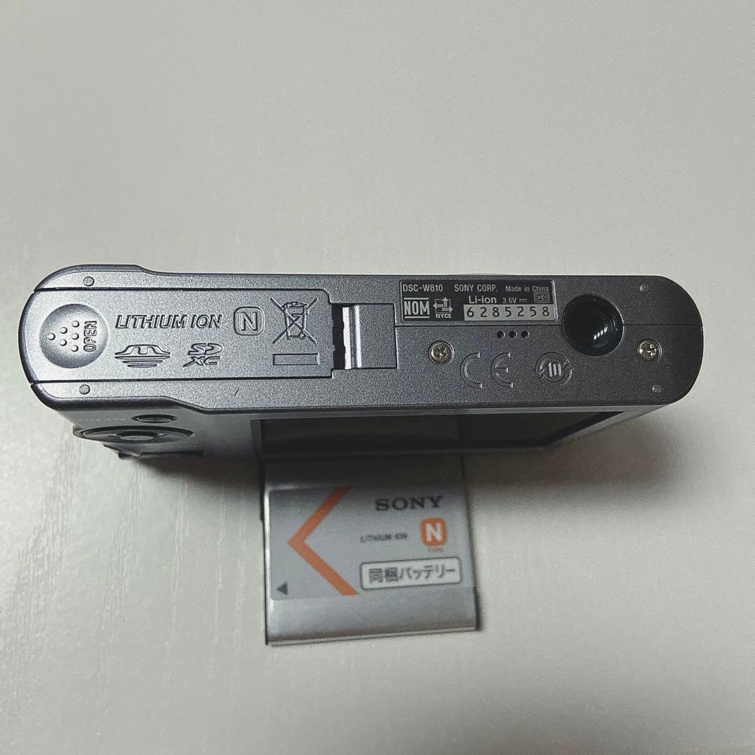 動作品 SONY サイバーショット DSC-W810 コンデジ デジカメ