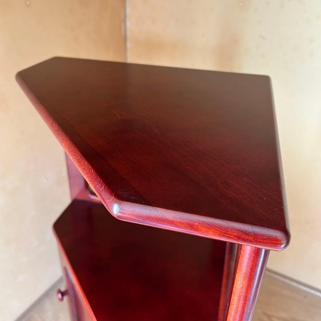 【美品】 カリモク コーナーラック