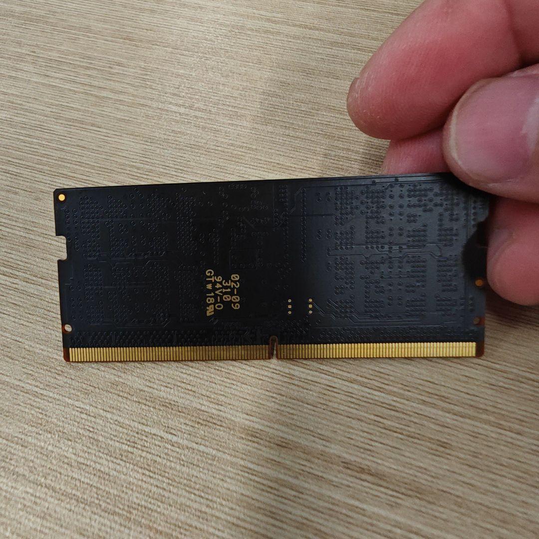 （中古）Crucial 16GB DDR5-5600 SODIMM メモリー