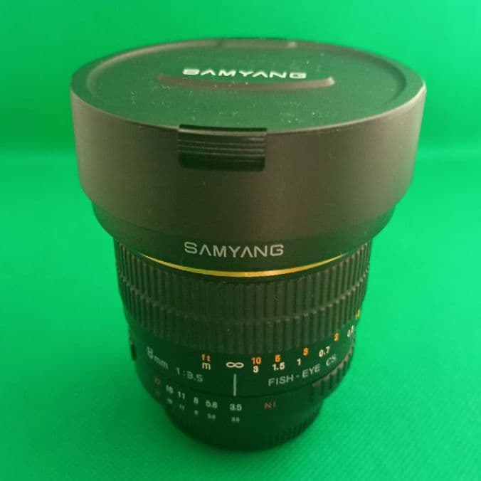 SAMYANG 8mm f/3.5 フィッシュアイレンズ　NIKON