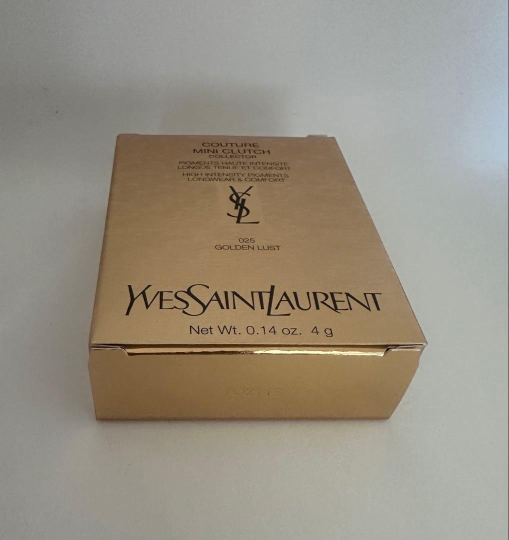 【YSL】クチュールミニクラッチNo.025 ゴールデン ラスト＜コレクター＞