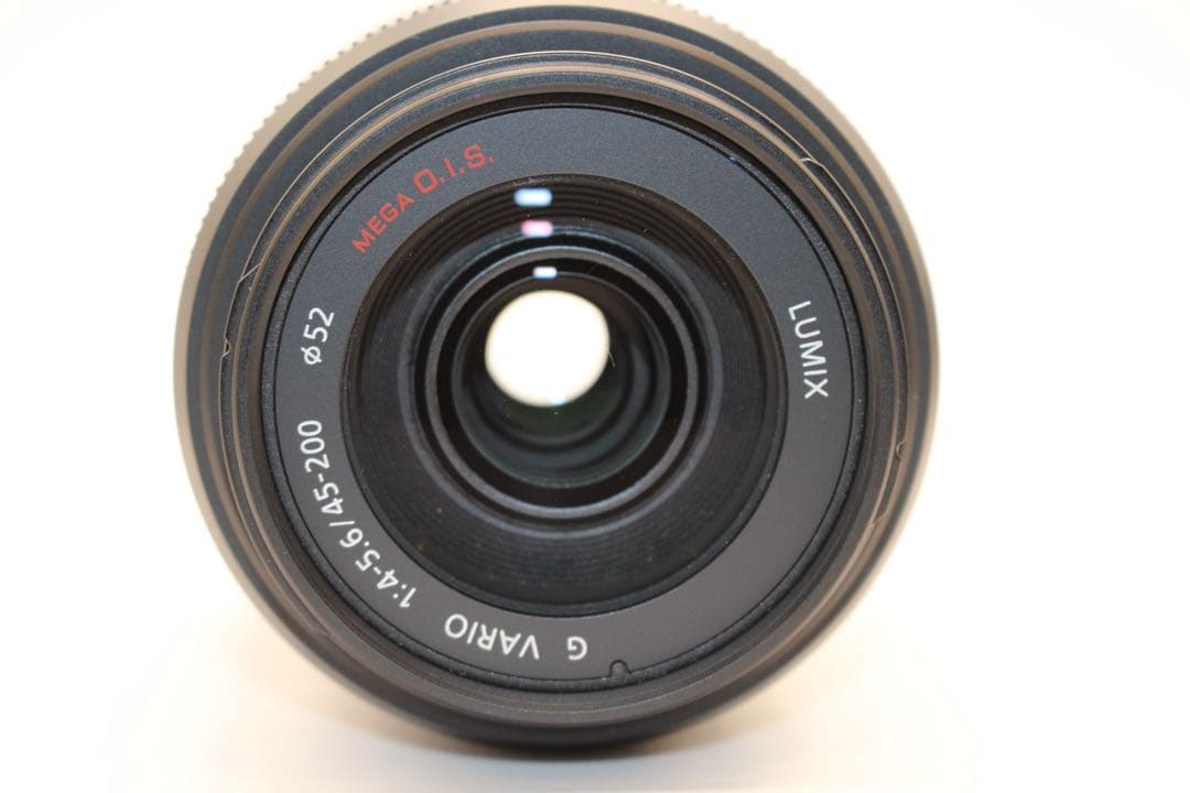 ★お買い得セール★プロテクタ、純正袋付　LUMIX 45-200mm 望遠レンズ