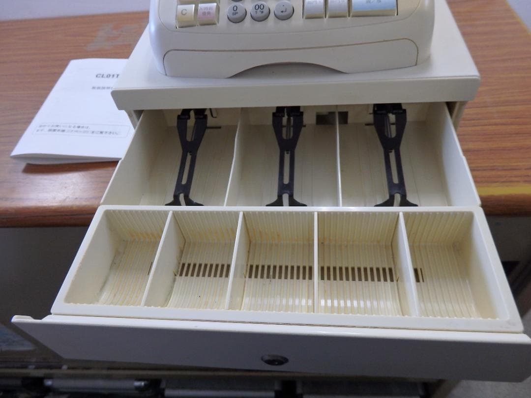 9030 CLOVER CL-01T レジスター 8部門 58㍉感熱紙