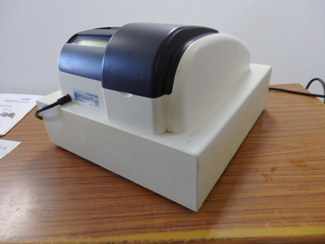 9030 CLOVER CL-01T レジスター 8部門 58㍉感熱紙