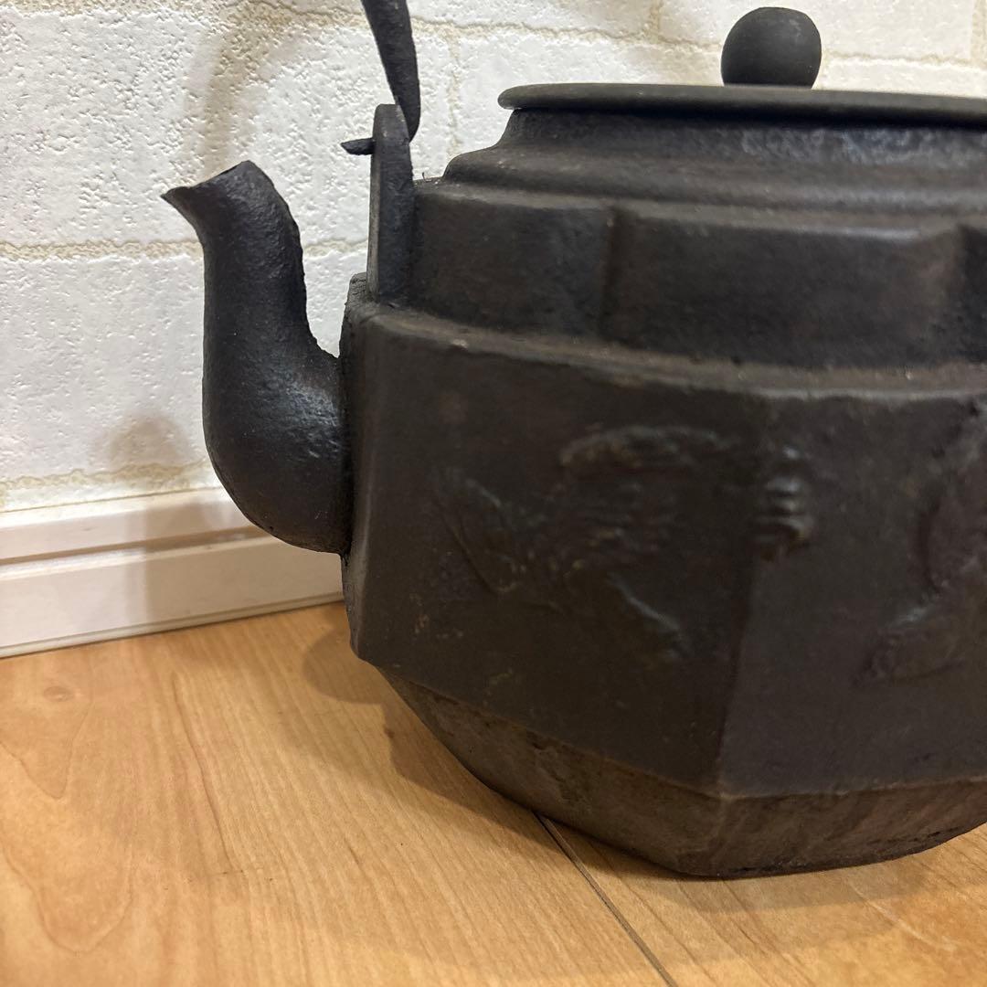 鉄瓶　鐡瓶　龍文堂⁈