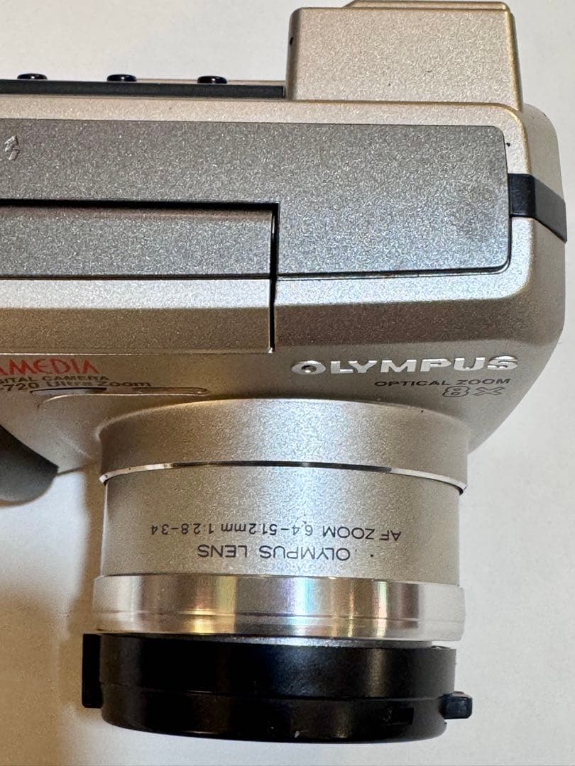 OLYMPUS C-720UZ 完動 CCD レトロデジカメ 美品