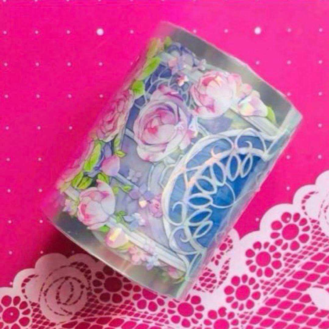 ♡SALE♡ 贝壳光 6cm×10m 晨暮花窗 海外マスキングテープ　窓
