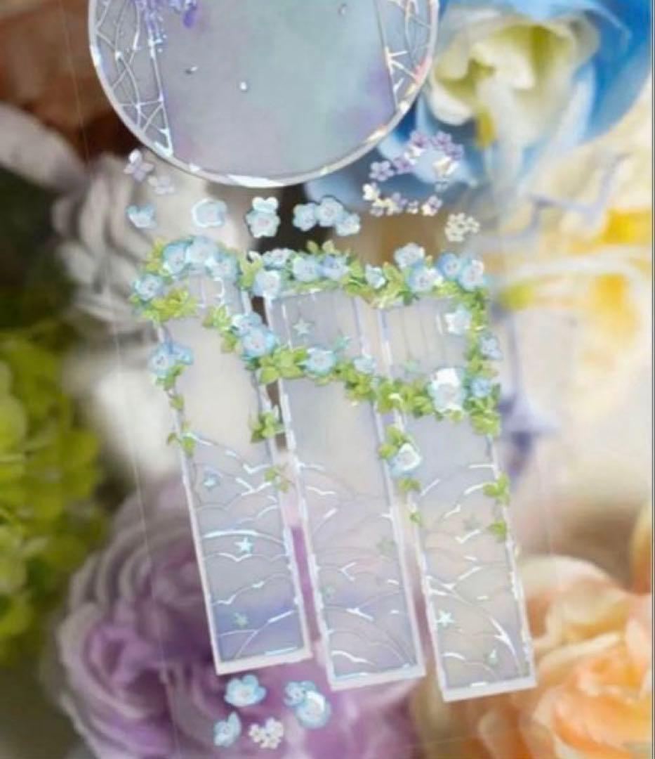 ♡SALE♡ 贝壳光 6cm×10m 晨暮花窗 海外マスキングテープ　窓