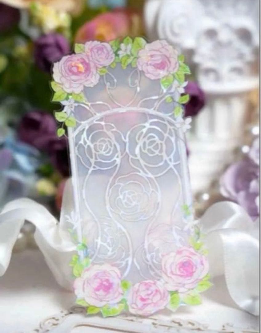 ♡SALE♡ 贝壳光 6cm×10m 晨暮花窗 海外マスキングテープ　窓
