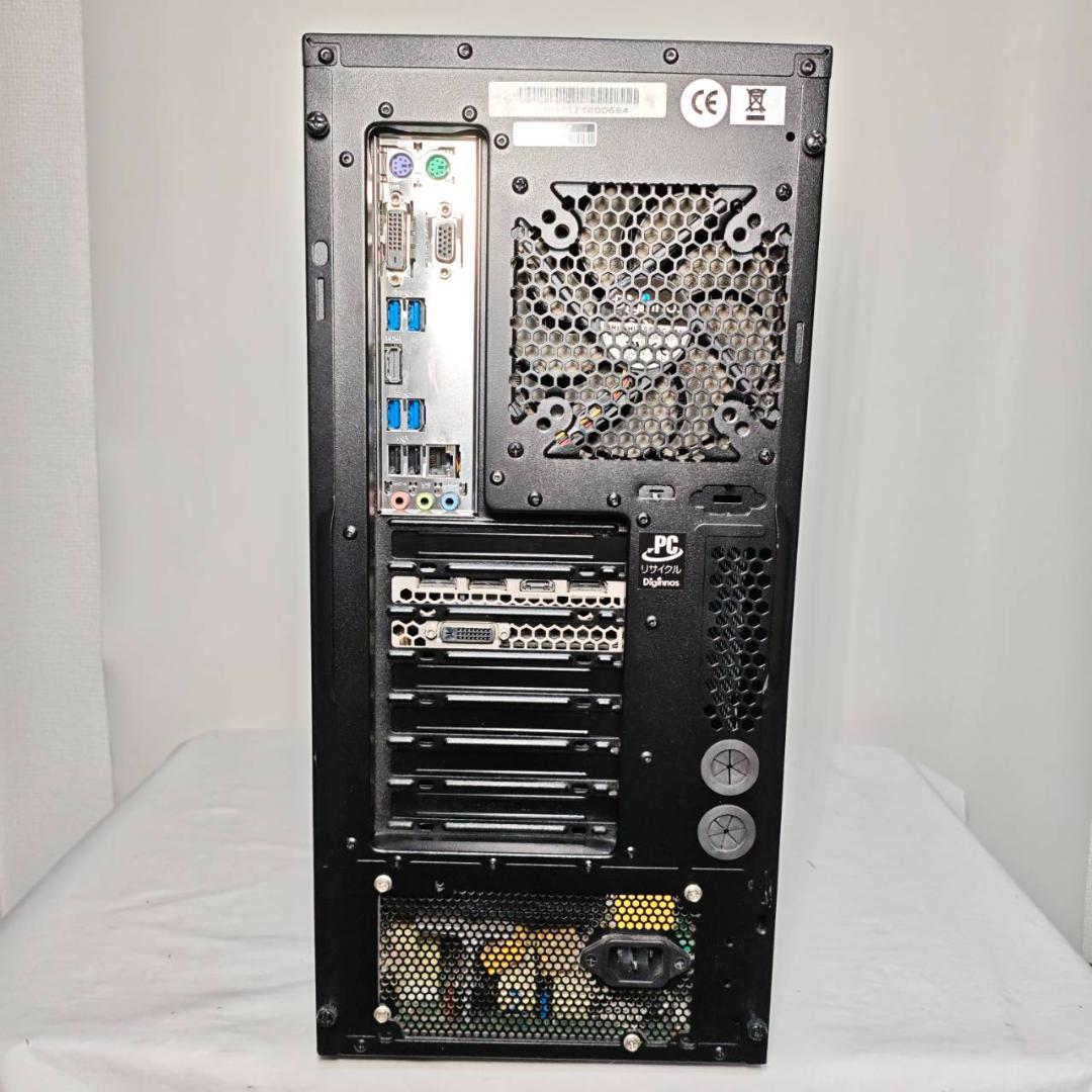 ゲーミングPC/i7 7700K/500GB/GTX1070/オフィス/ガレリア