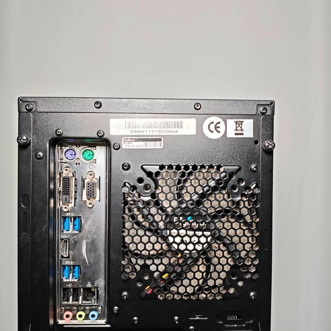 ゲーミングPC/i7 7700K/500GB/GTX1070/オフィス/ガレリア