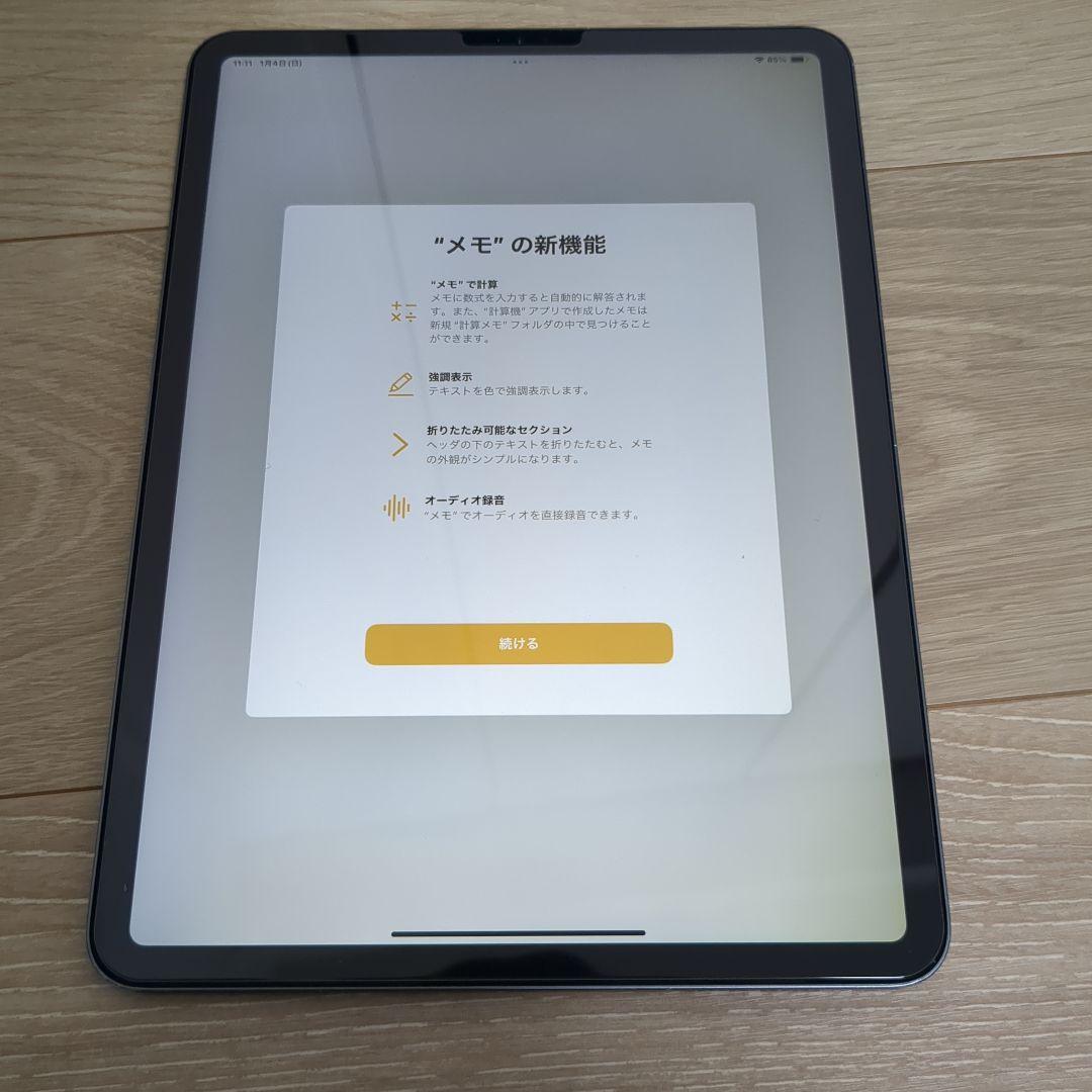 iPad Pro 11インチ 第1世代 256GB