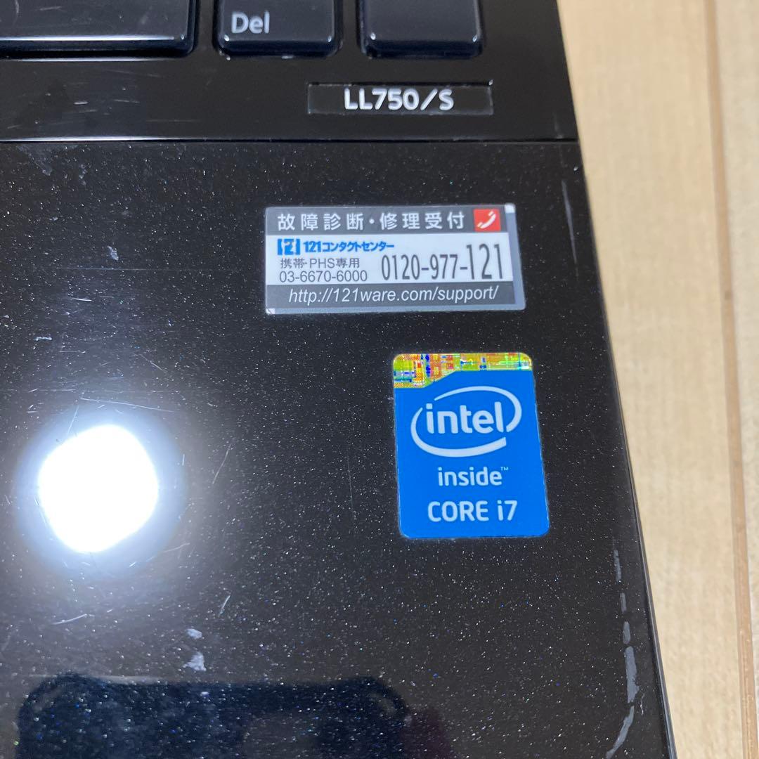 Windowsノート本体 NEC PC-LL750SSB