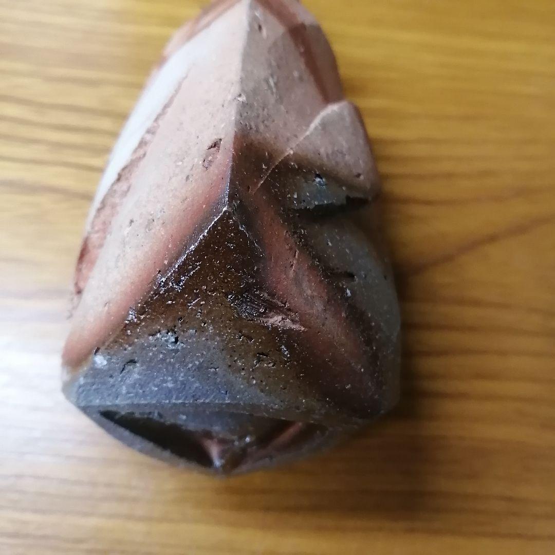 隠崎隆一　備前焼　酒器　徳利　緋襷