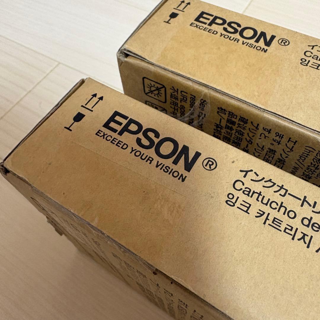 【純正】エプソン EPSON インクカートリッジ LX2BK03 2本セット