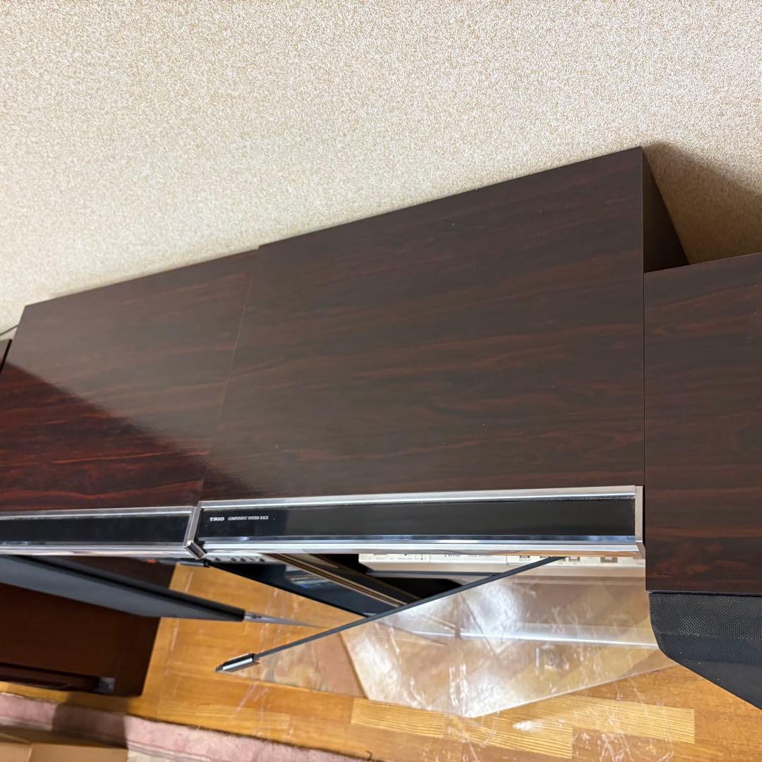 TRIO ステレオオーディオシステム＆純正ラック
