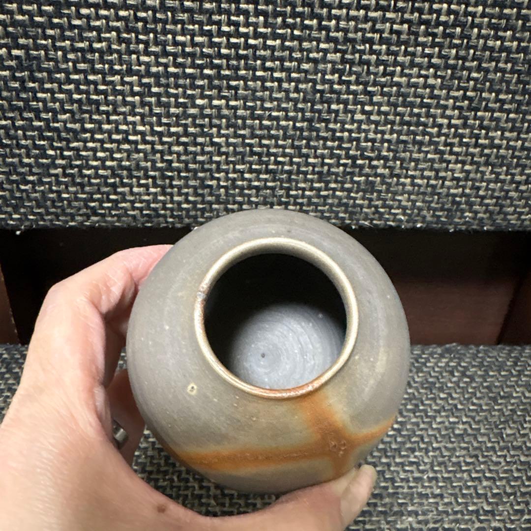 鳥*美様 備前焼　陶春作茶入