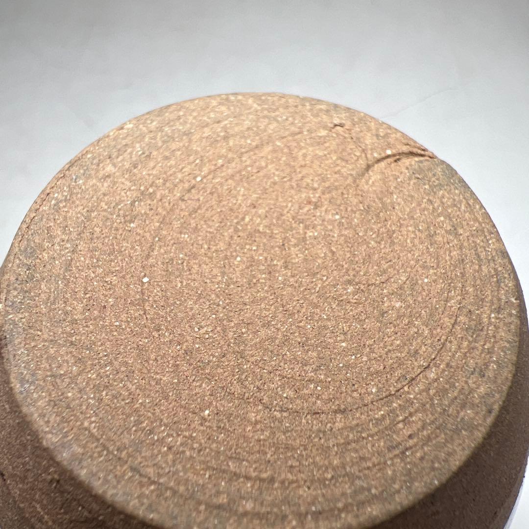 ☆茶3 平安喜山造さん　肩衛茶入　共箱　h9.5cm 東K8-0125①