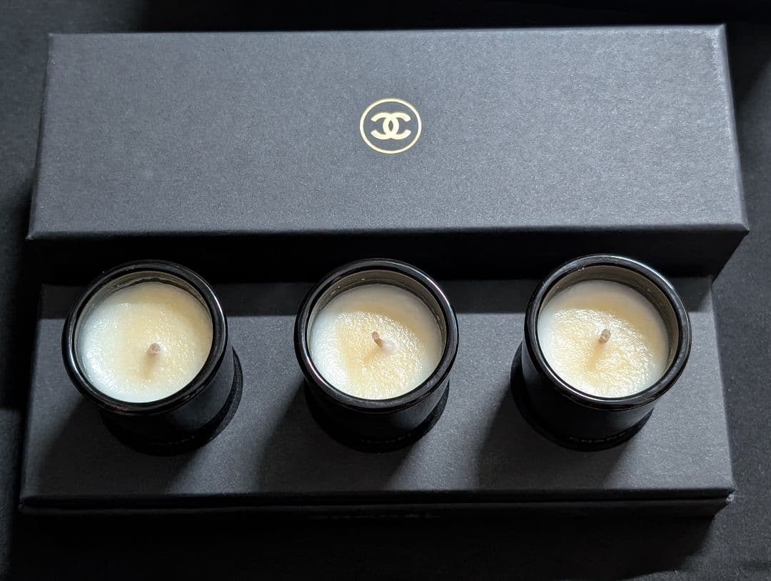 CHANEL アロマキャンドル 3個セット