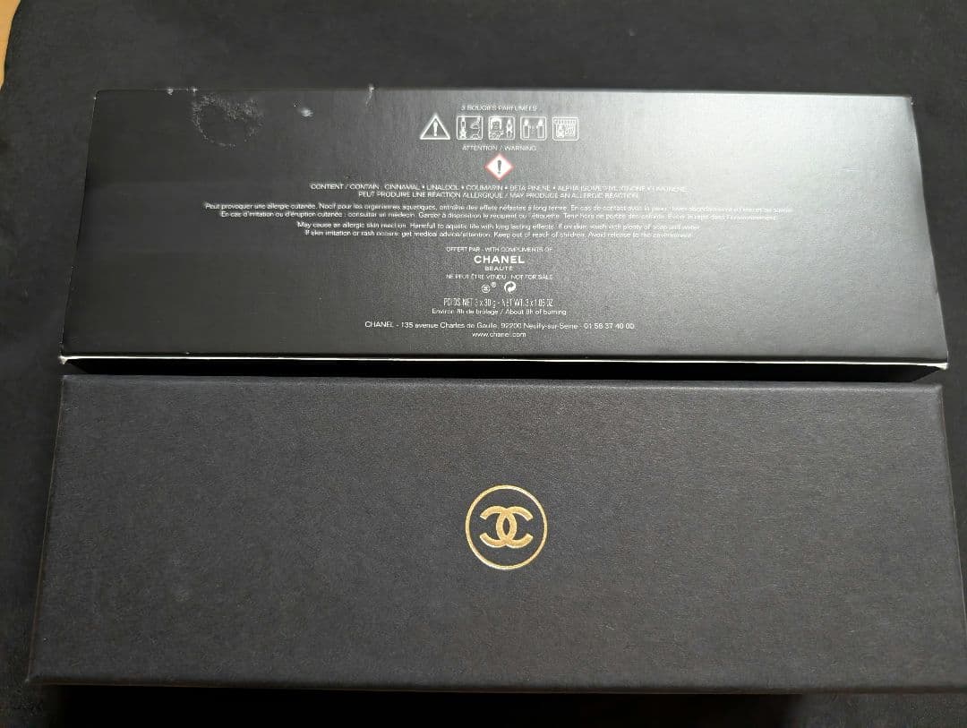 CHANEL アロマキャンドル 3個セット