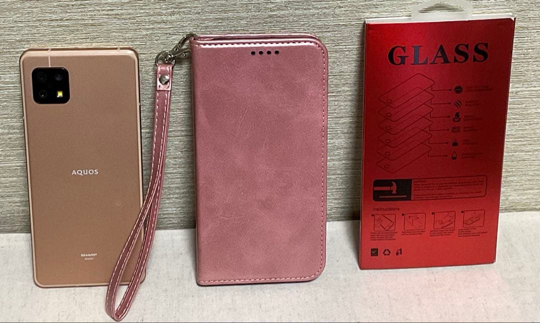 【美品＊電池良好】au SIMフリー AQUOS sense6s SHG07
