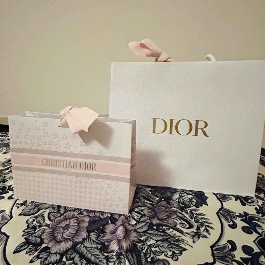 新品•未開封•未使用 diorルボーム ショッパー•ギフトバッグ付き