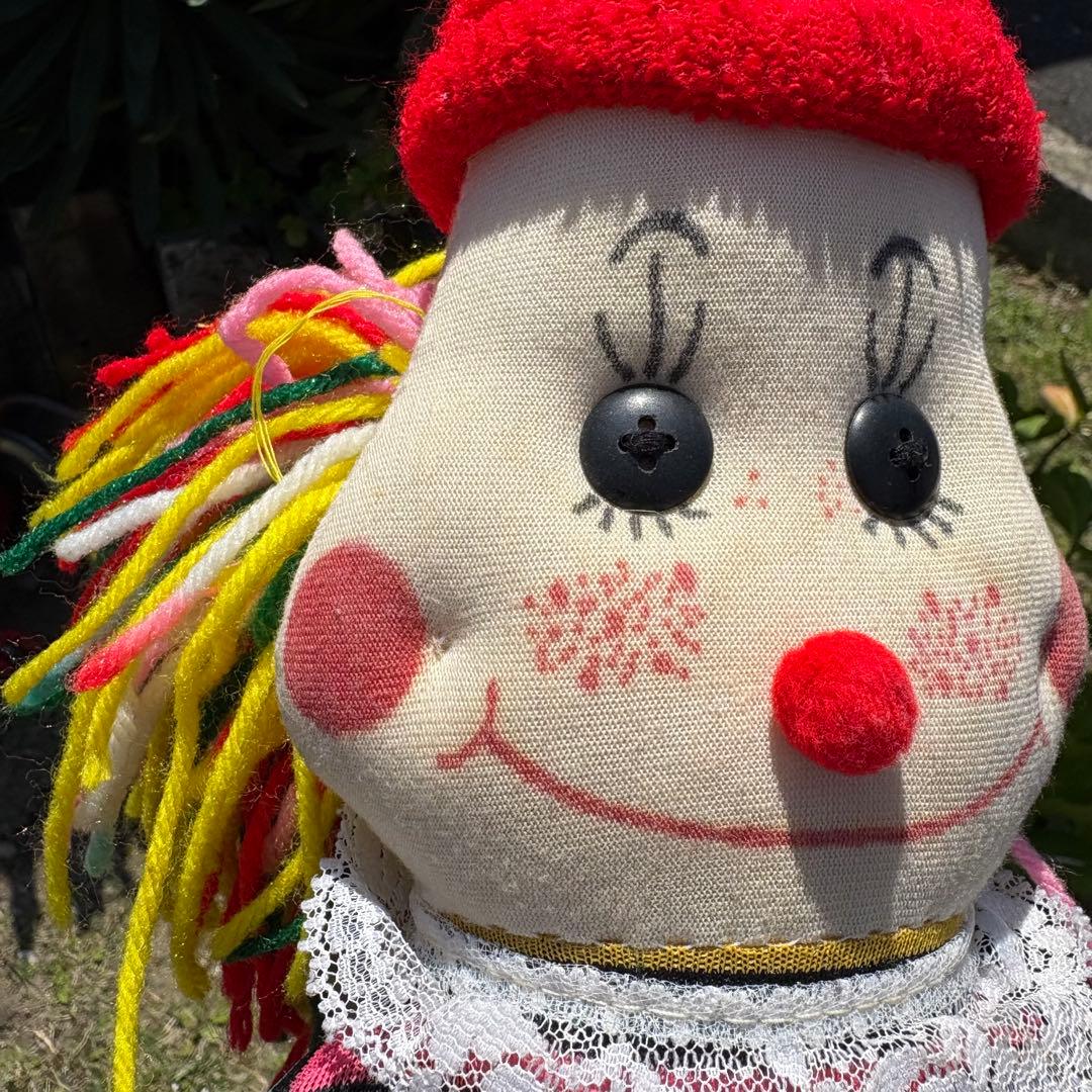 【USA vintage】ピエロ ぬいぐるみ アメリカ ビンテージ