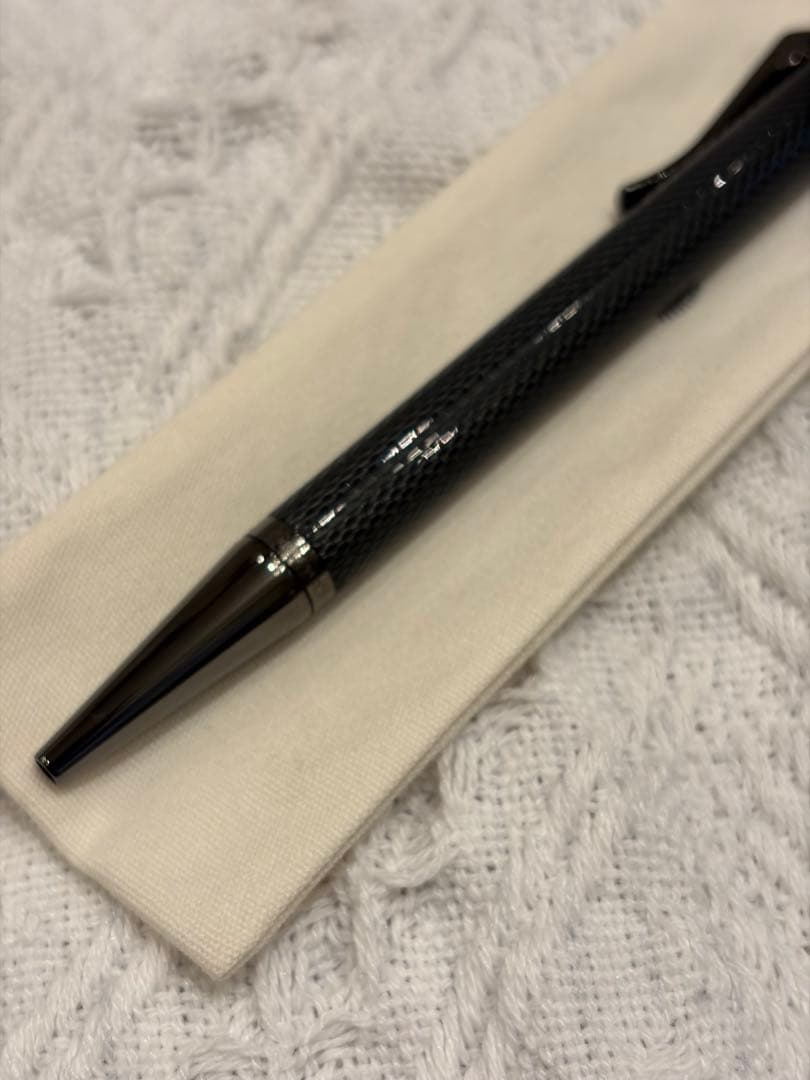 【未使用】Faber castell ギョーシェ　ブラックボールペン