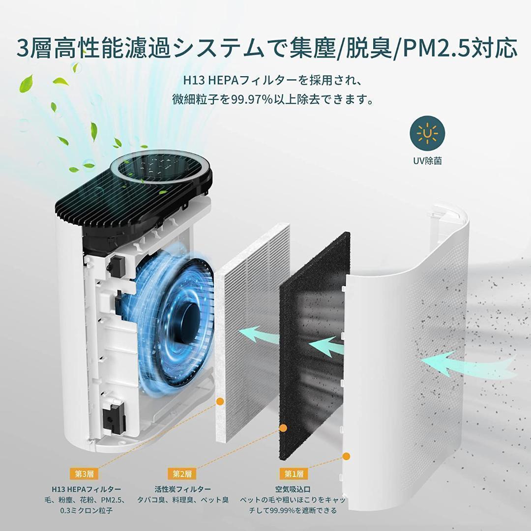 【空気をキレイに♪】空気清浄機 20畳 アレルギー対策 脱臭 省エネ