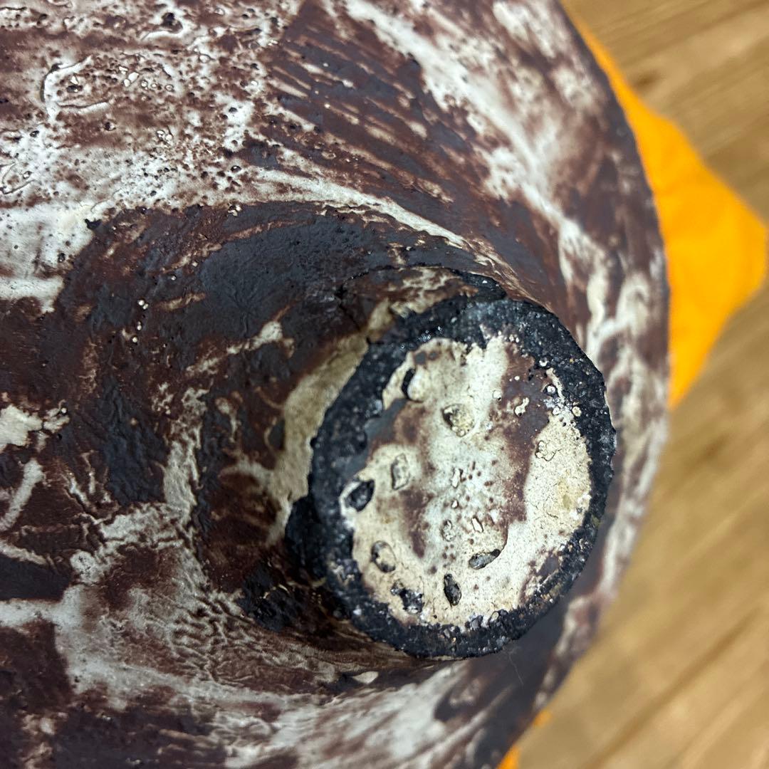 二階堂明弘　氷蘭手花器　鉢
