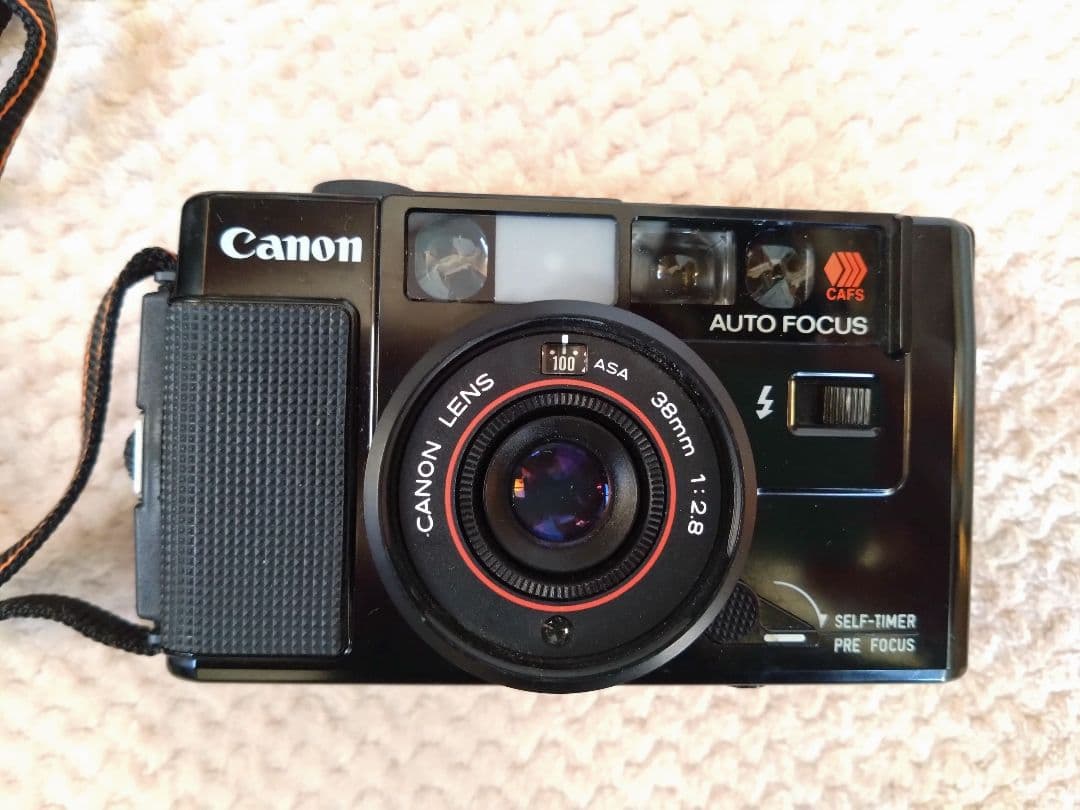 キャノン Canon オートボーイ AF35M フィルムカメラ、ケース付き