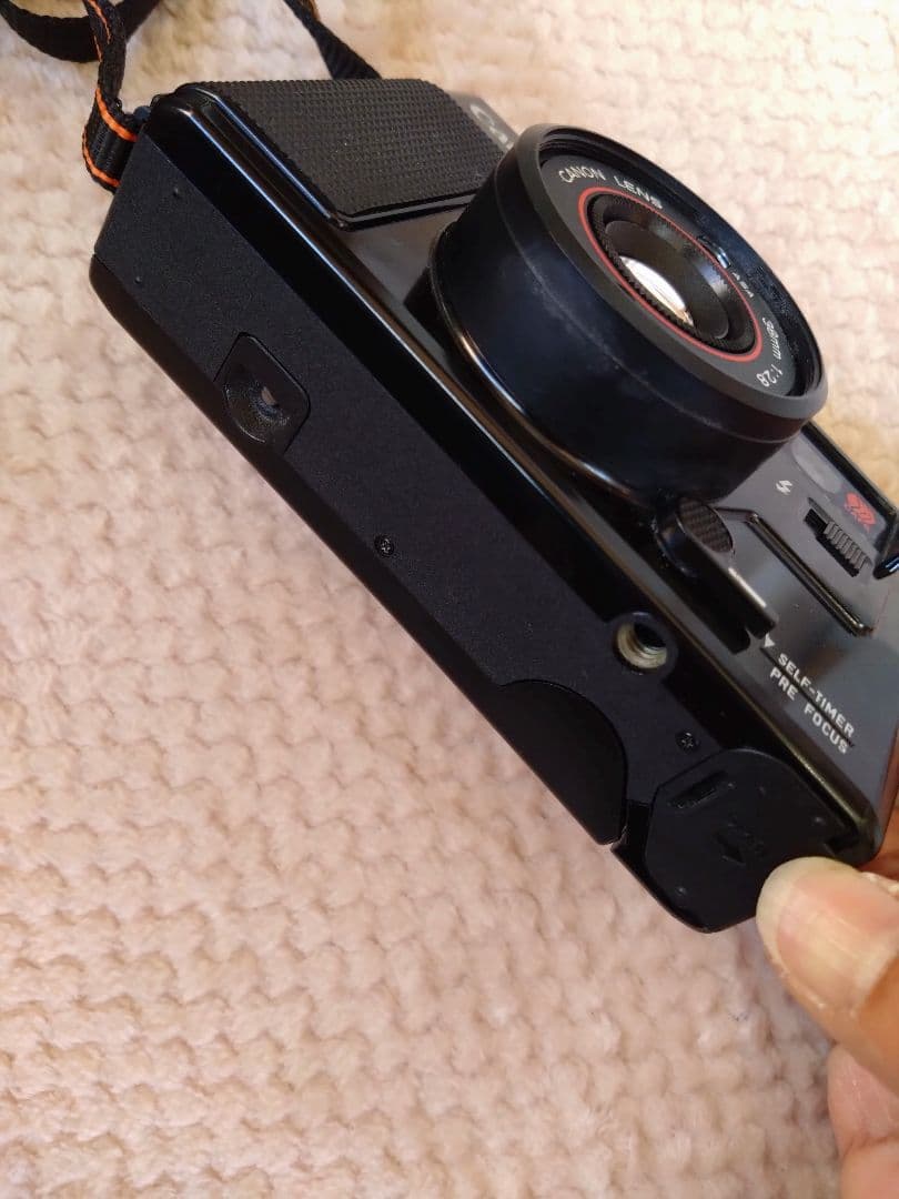 キャノン Canon オートボーイ AF35M フィルムカメラ、ケース付き