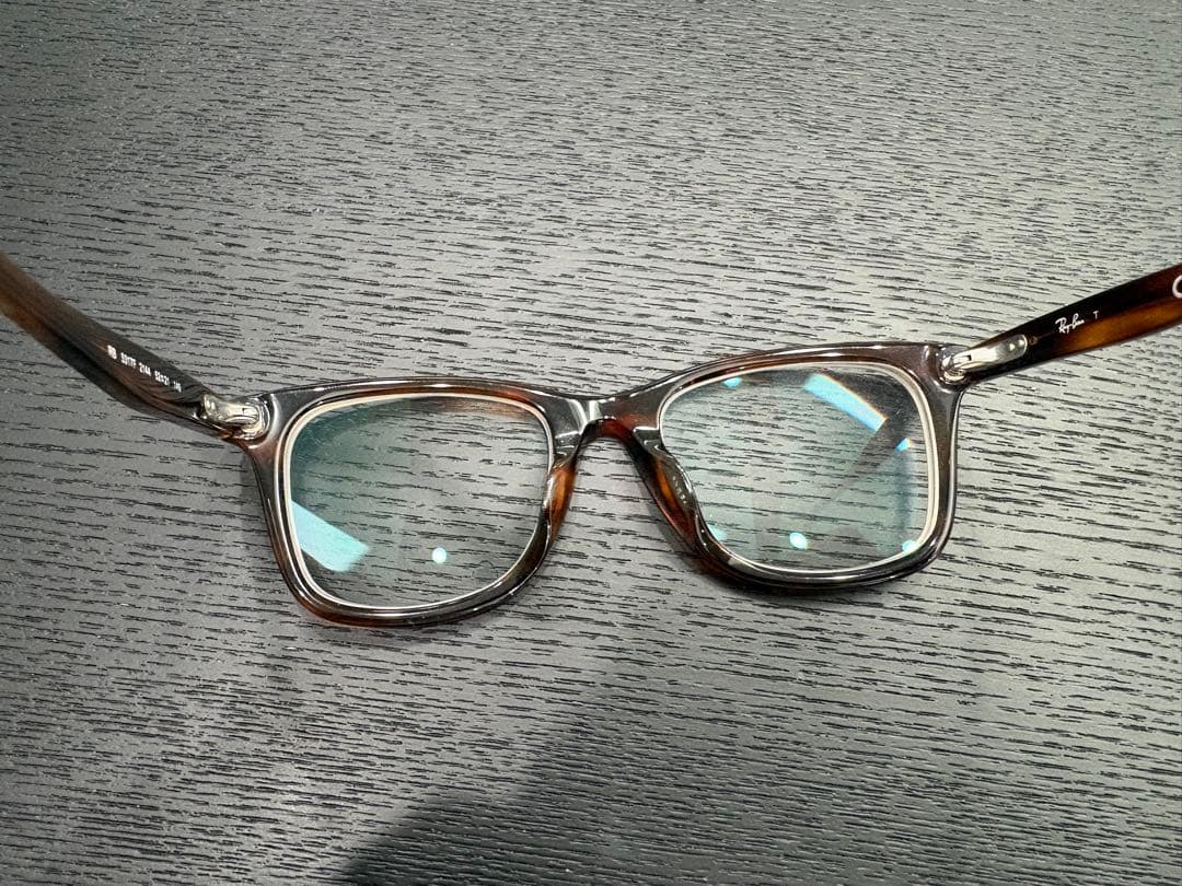 Ray-Ban ブラウン・トータス ファッションメガネ
