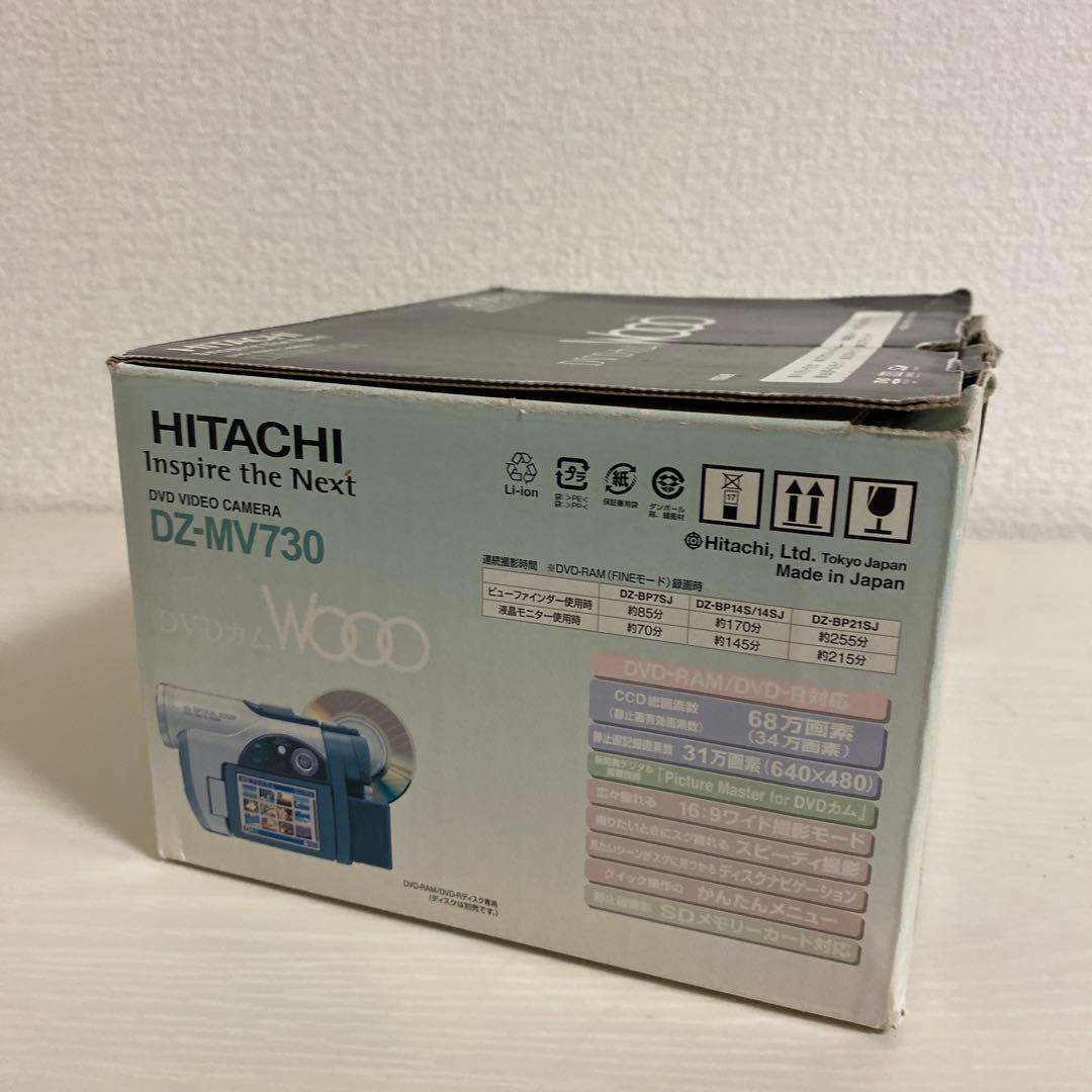 希少　HITACHI DVDカム WOOO　DZ-MV730 m10