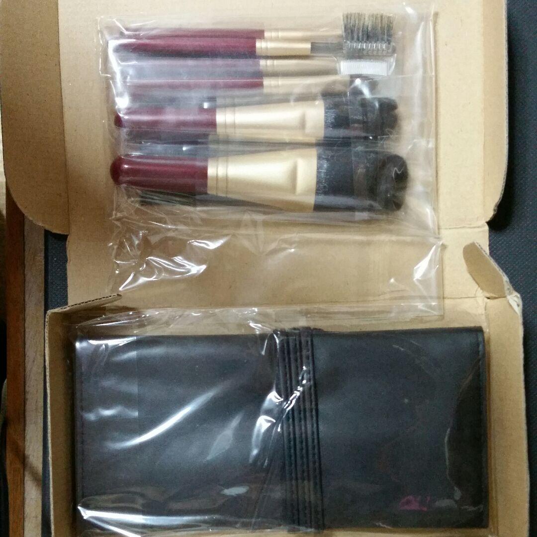 熊野化粧筆セット　筆の心　ブラシ専用ケース付き