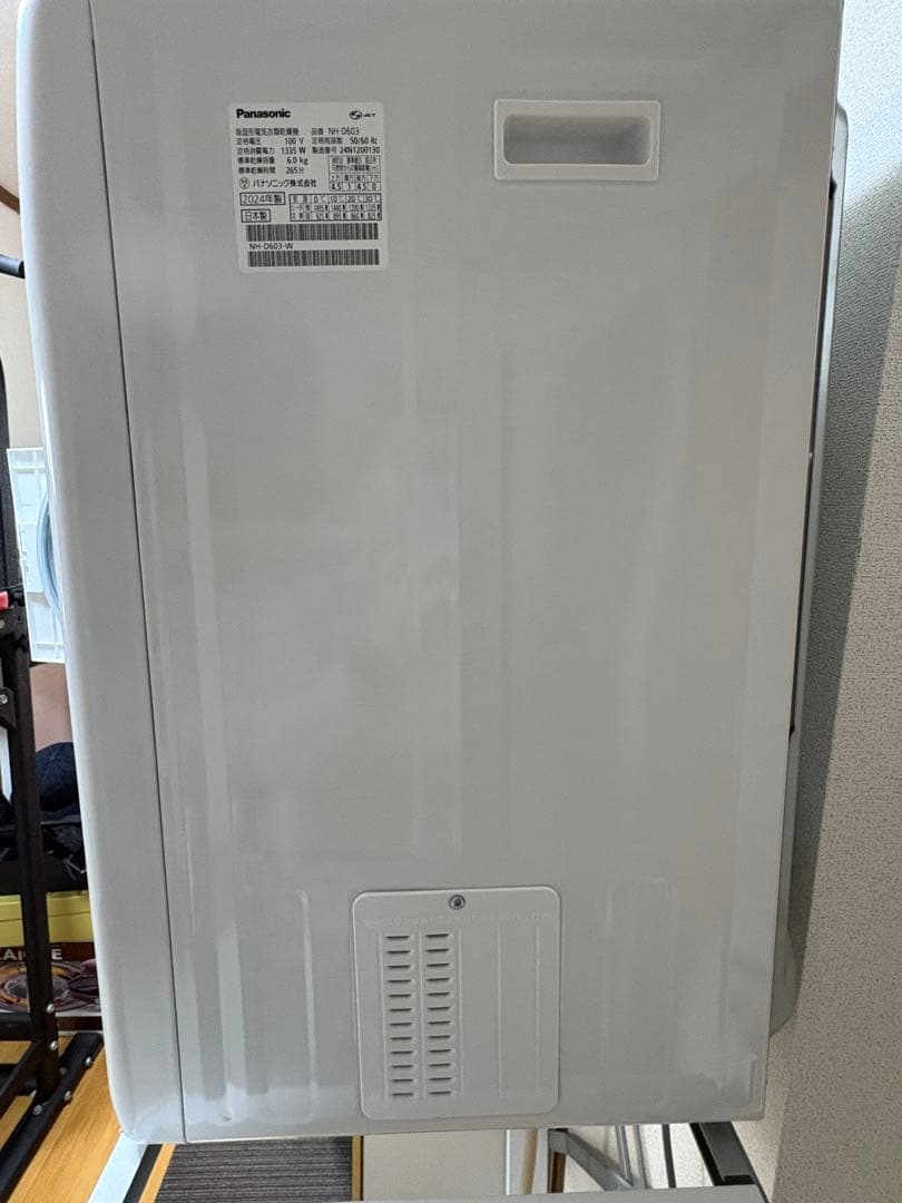 2024年製パナソニックNH-D603 電気衣類乾燥機 6.0kg