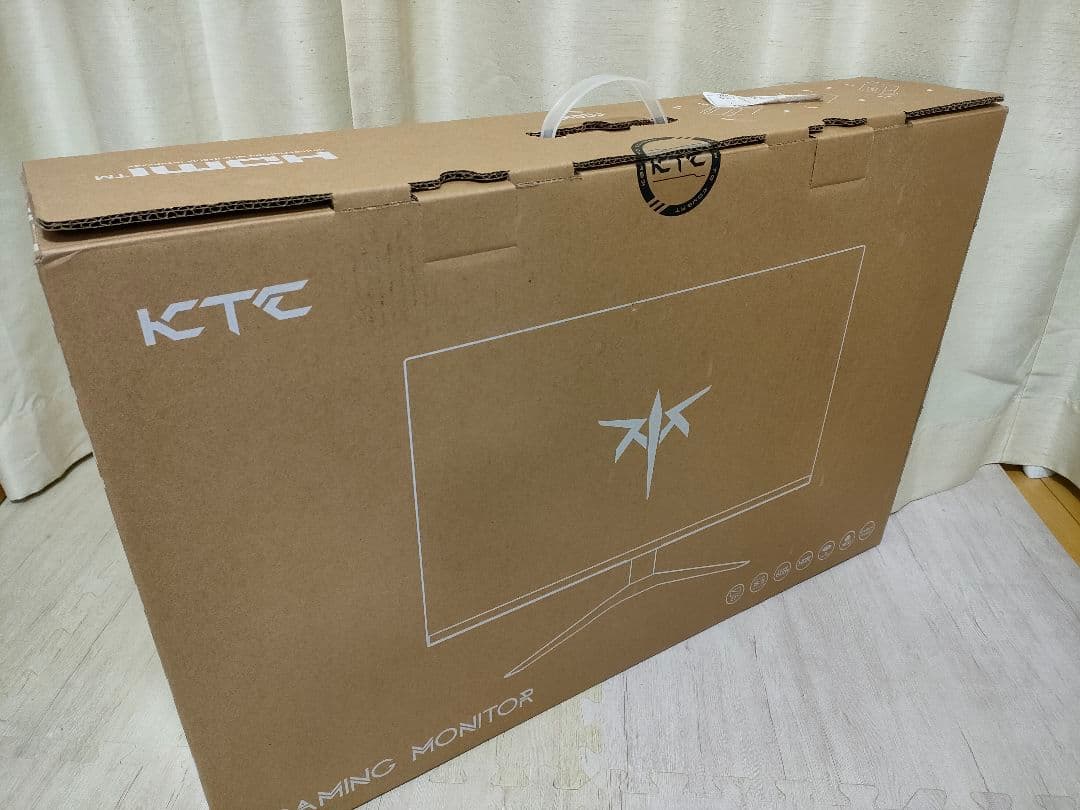◆新同品 KTC 27インチ 湾曲ゲーミングモニター H27S17 WQHD
