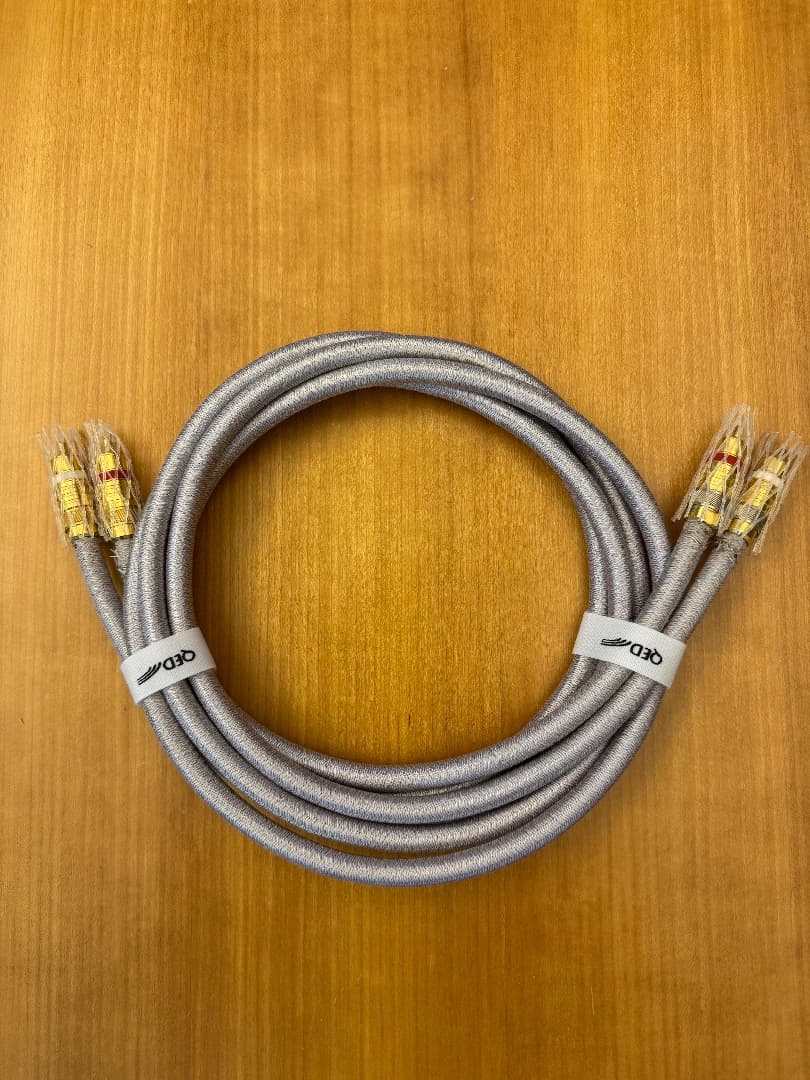 RCAケーブル ACROTEC 1.5m （CDとアンプの接続で使用）