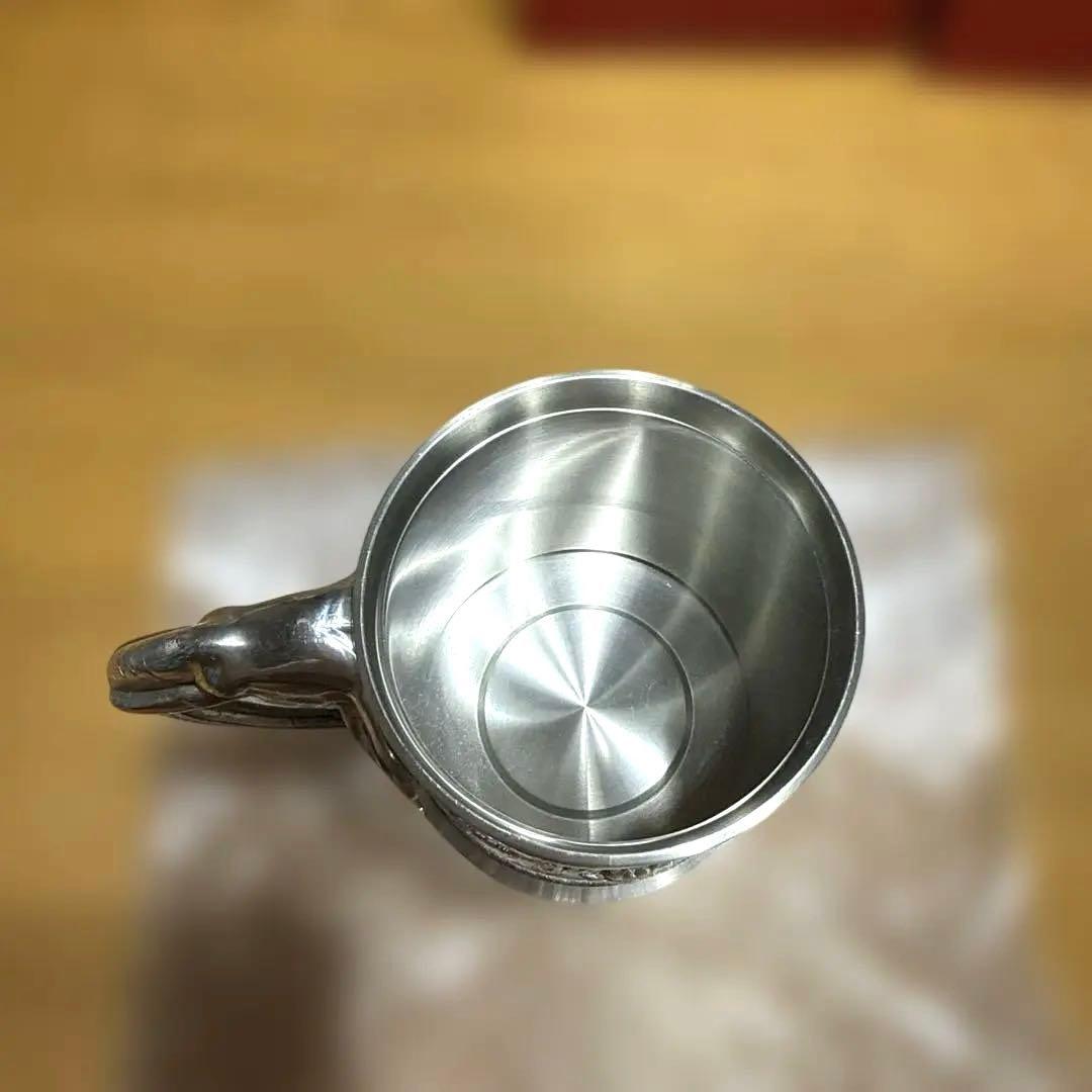 Oriental Pewter製 象モチーフ　錫 ビアマグ