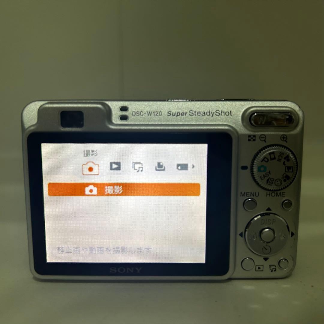 美品　SONY Cyber-shot DSC-W120 サイバーショット