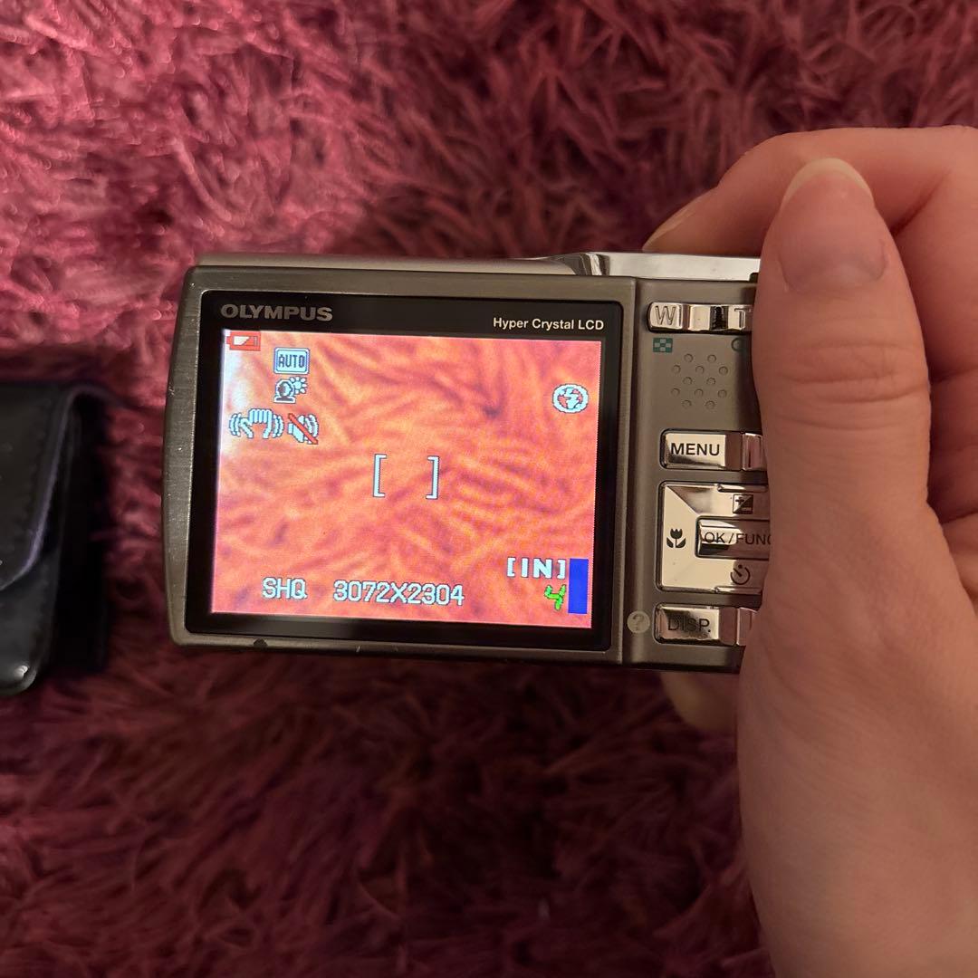 【美品】 OLYMPUS オリンパス μ-780 コンデジ 動作確認済　デジカメ