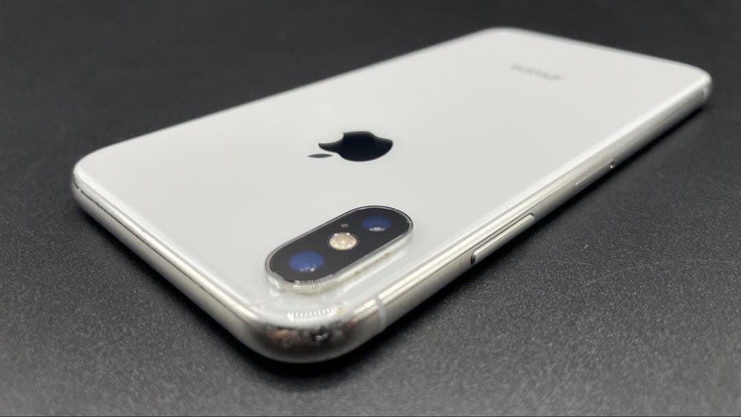 iPhoneX 256GB シルバー 本体