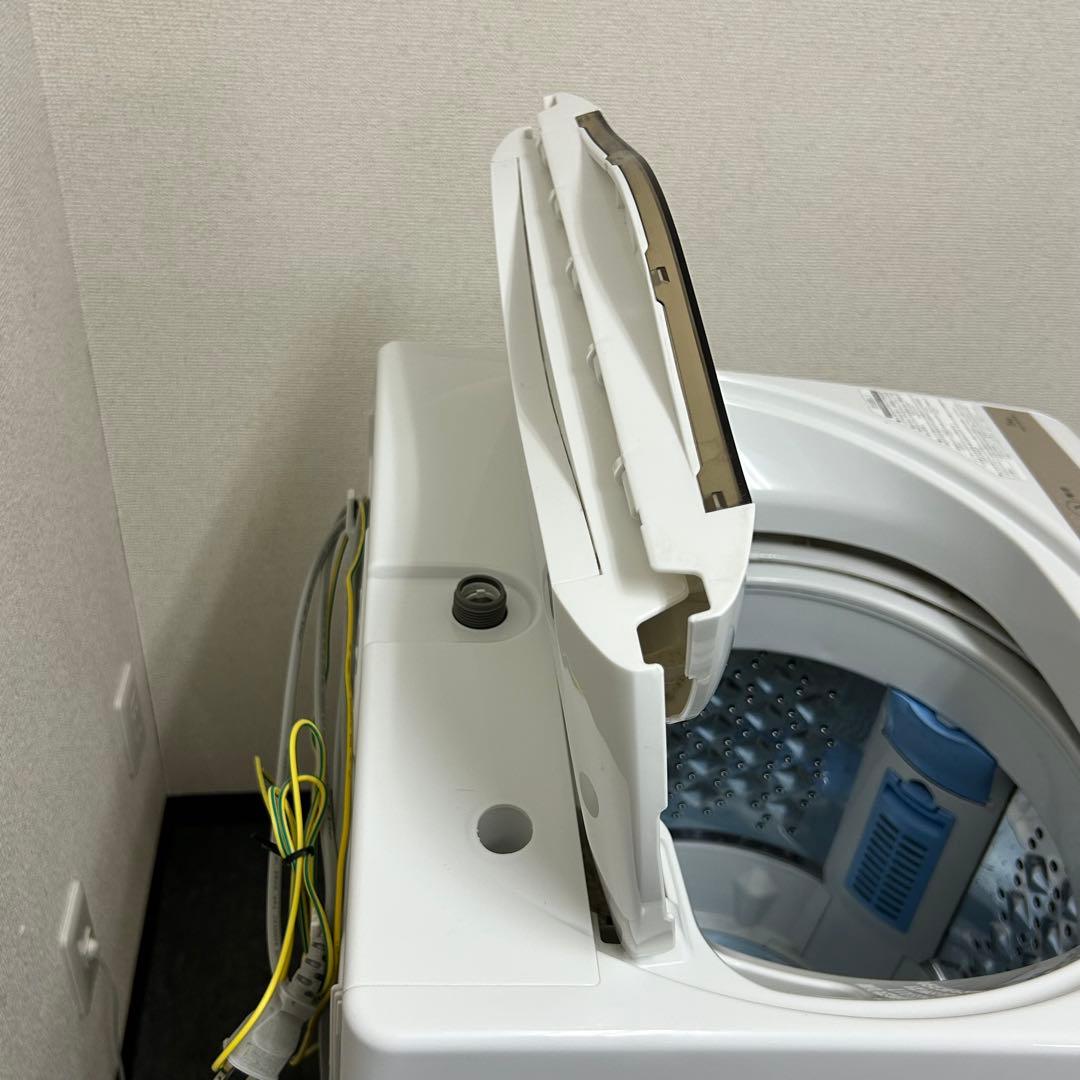 【2022年製 】TOSHIBA 洗濯機 5.0kg AW-5GA1 ホース付き