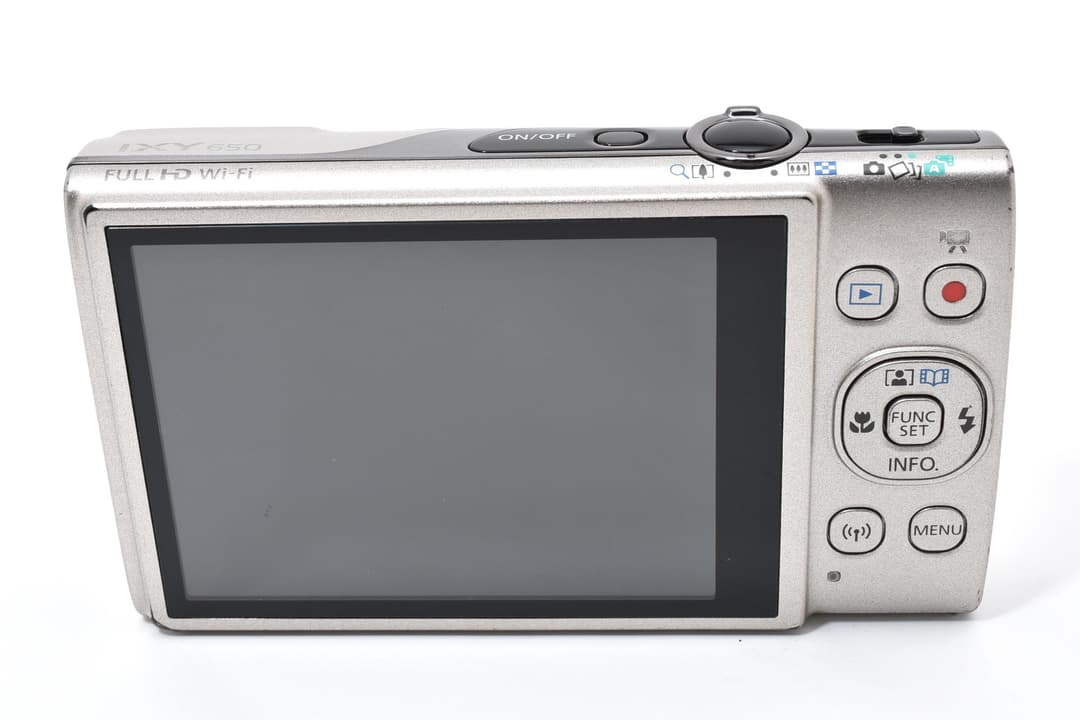 キヤノン IXY650 シルバー デジカメ #C905