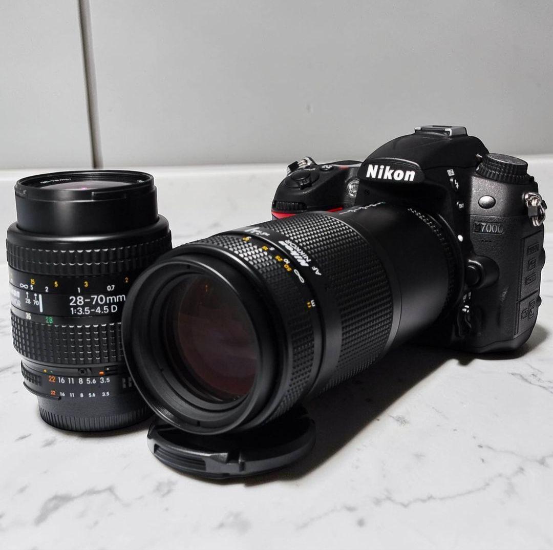 ♥すぐ撮れる♥Nikon D7000 標準＋望遠Wレンズ 初心者OK 運動会